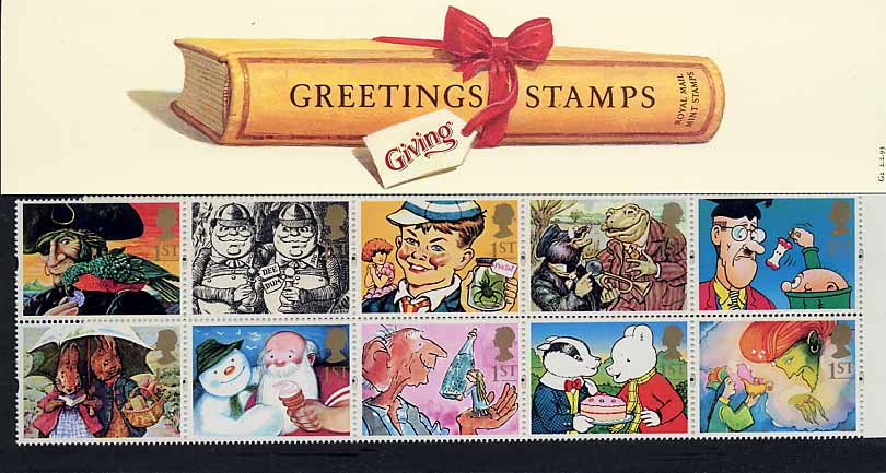 1993 GB - PP G02 - Greetings - Giving (Cylinder)