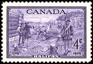 1949 CDN - SG413 4¢ Halifax Bicentenary MNH