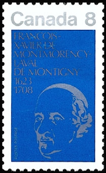 1973 CDN750 - 8¢ 350th Birth Anniv Monsignor de Laval (1) MNH