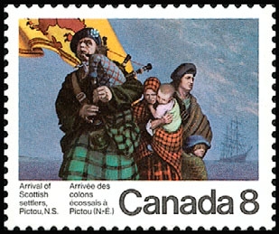 1973 CDN758 - 8¢ Bi-Centenary of Scottish Settlers (1) MNH