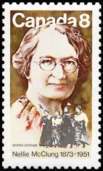 1973 CDN761 - 8¢ Birth Centenary of Nellie McClung (1) MNH