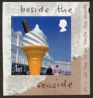 2008 GB - SG2848 Ice Cream (beside..) 1st Class SA from PM15 MNH