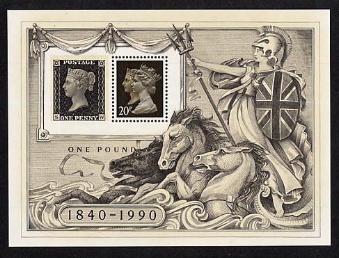 1990 GB - MS1501 - Stamp World 90 International Exhibition MNH