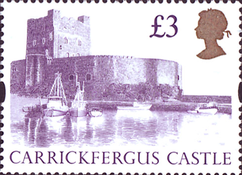 1997 GB - SG1995 £3.00 (E) Carrickfergus Castle 4th Series MNH