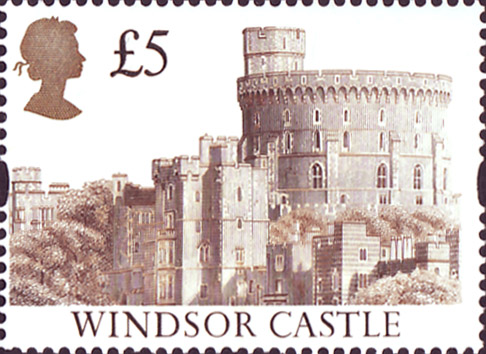1997 GB - SG1996 £5.00 (E) Windsor Castle 4th Series MNH