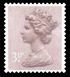 3½p purple-brown