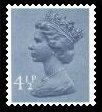 4½p grey-blue