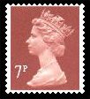 7p brownish red