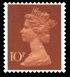 10p orange-brown & chestnut