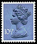 10½p deep dull blue
