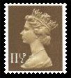 11½p ochre-brown