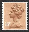 13p pale chestnut