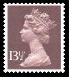 13½p purple-brown