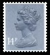 14p grey-blue