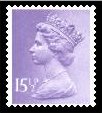 15½p pale violet