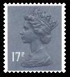17p grey-blue