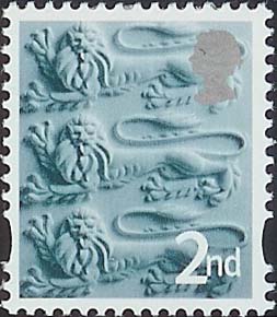 2007 GB - SGEN6 - 2nd Slate Green & Silver CB from MS2740 MNH