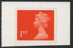 1993 GB - SG1789 1st Flame (W) SAdh Single from MG1 Booklet MNH