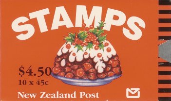1993 NZ - SB67 $4.50 1993 Red Cover - Christmas