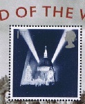 2005 GB - 1st St Pauls Cathedral from End of War MS MNH