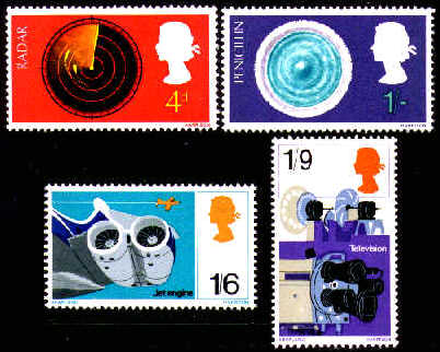 1967 GB - Discovery and Invention Set (4) MNH