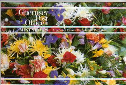 1992 Guernsey Definitive Flowers (Part One) P/P