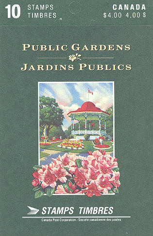 1991 CDN - BK130 (SB140) $4.00 Public Gardens