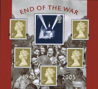 2005 GB - MS2547 - 50th Anniversary of End Of the War MNH