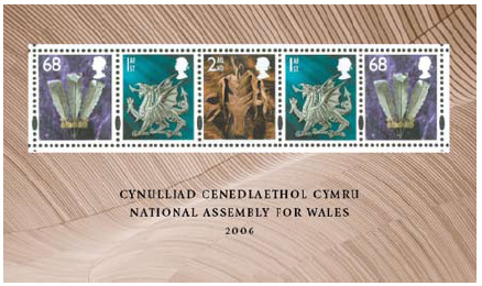 2006 GB - MSW143 - National Assembly for Wales Mini-Sheet MNH